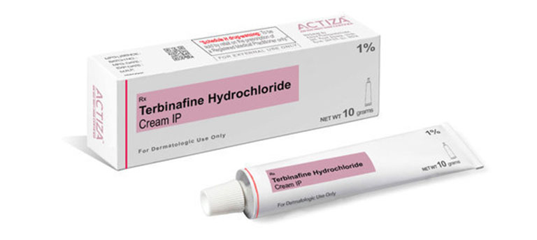 Terbinafine - Thuốc trị hắc lào mãn tính dạng bôi 