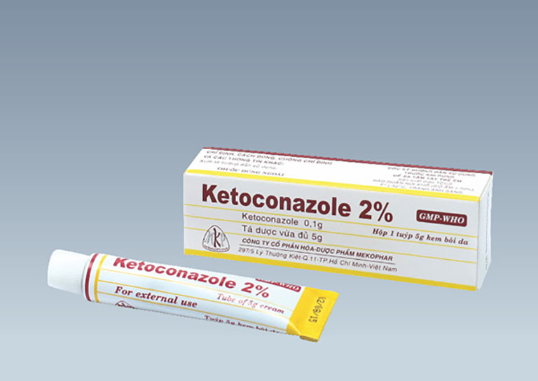 Thuốc bôi trị hắc lào Ketoconazole 