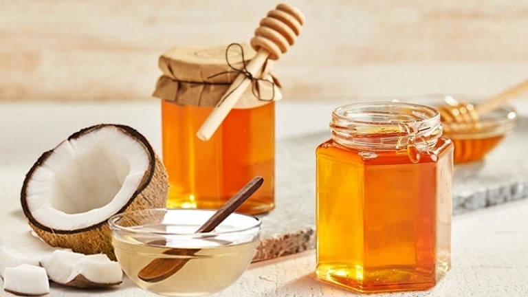 Kết hợp mật ong với dầu dừa chữa viêm da cơ địa