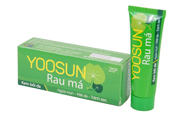 Yoosun Rau má là sản phẩm đa năng có tác dụng giảm sẹo, làm mát da, giảm ngứa và ngừa mụn