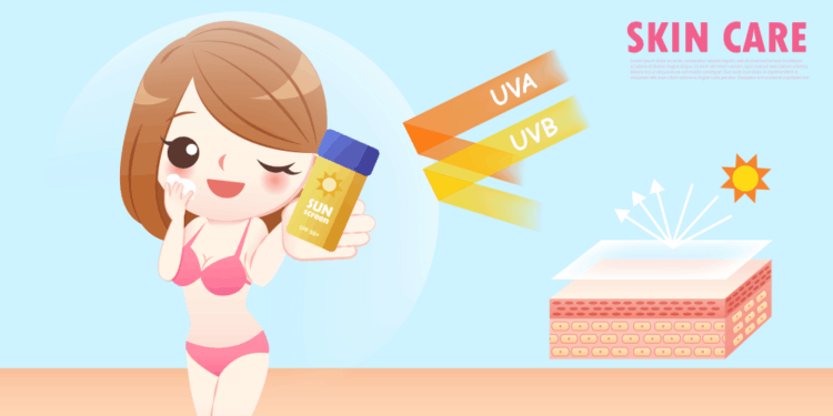 Kem chống nắng tốt giúp bảo vệ da khỏi tia UVA, UVB