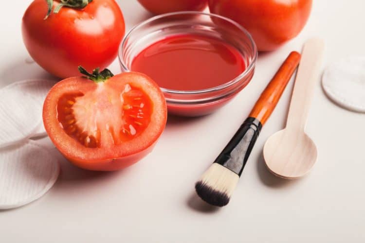 tác dụng của cà chua với da mặt