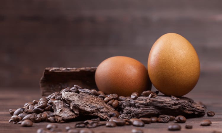 trứng khắc phục da khô